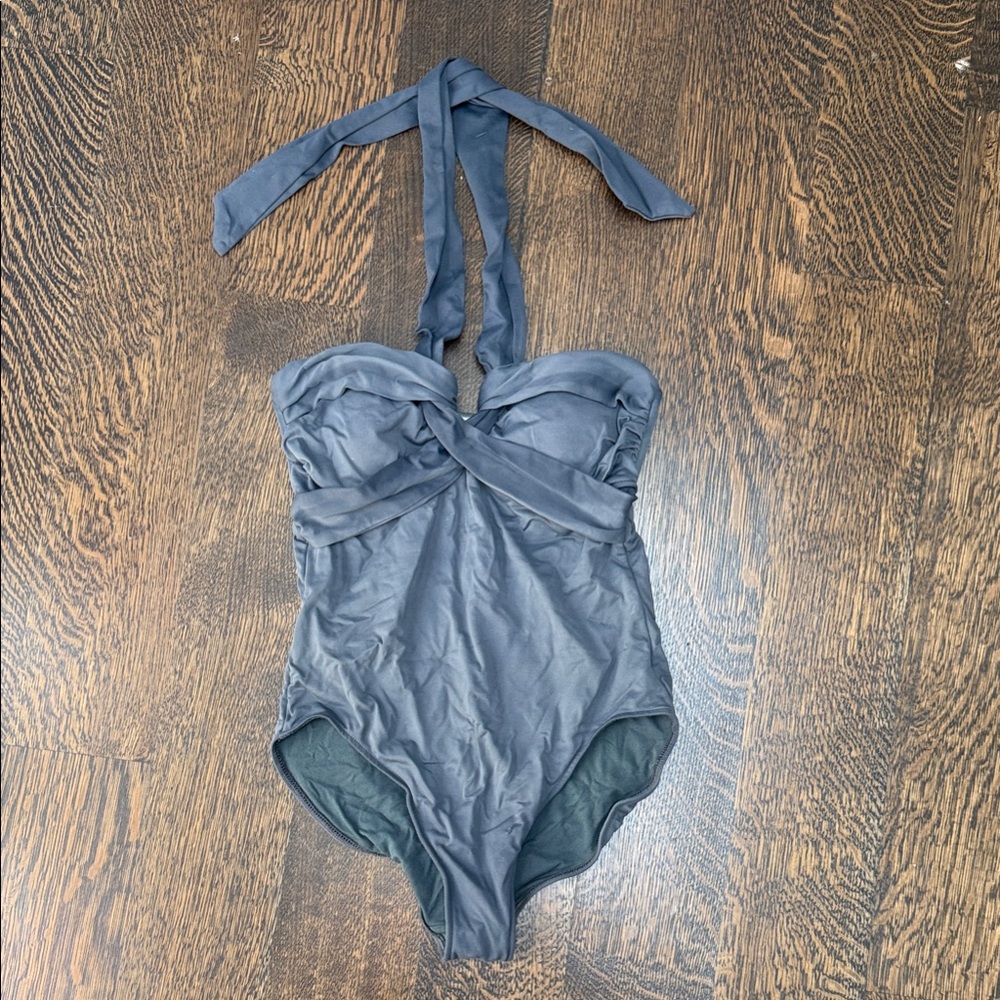 Seafolly Charcoal One Piece Swimsuit